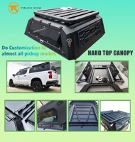 Couverture de benne rigide en acier pour pick-up, type camping-car, pour F150 Canopy Wildtrak 2023 et HONDA RIDGELINE