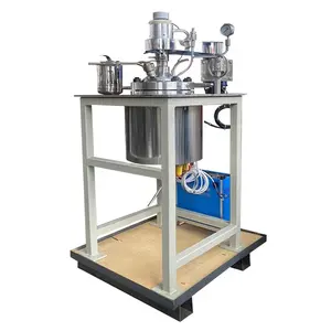 WHGCM Vacuum Jacketed Stainless Steel Pilot Scale Crystallization Reactor With Filter
