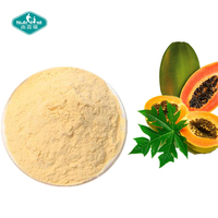 Extrait de Fruit Enzyme de papaïne de qualité alimentaire, usine professionnelle, extrait de papaïne en vrac, poudre d'enzyme de papaïne