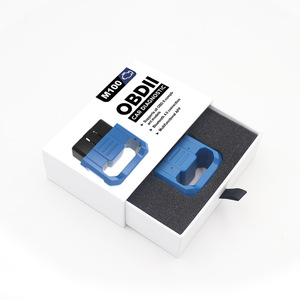 Lector de Códigos OBD2, Herramienta de Diagnóstico de Automóviles por Bluetooth, Lectura y Eliminación de Errores ABS, Escáner Electrónico Azul de 12 V - Product Image 2