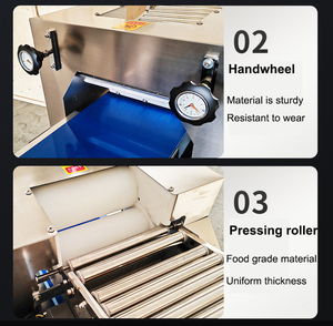 Machine à pain pita libanaise multifonctionnelle Naan Roti Shawarma Arménien Lavash Chapati - Product Image 6