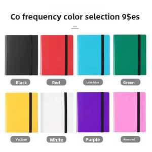 Album de rangement pour cartes à collectionner en cuir PU avec 360 emplacements pour cartes et 9 pochettes, avec fermeture éclair, pour les collectionneurs de cartes <span class=keywords><strong>Pokémon</strong></span>, de cartes sportives et de cartes TCG - Product Image 5