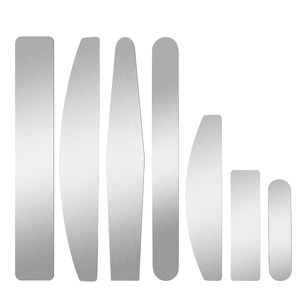 Kum levha değiştirilebilir yama tırnak sanat çıkarılabilir paslanmaz çelik levha tırnak törpüsü tekrar tekrar kullanılan zımpara şekillendirme Metal dosya - Product Image 1