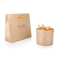 Emballage personnalisé de luxe petite boîte cadeau de bijoux de mode boîtes de papier de carton emballage en gros tube de papier