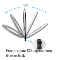 Lampu Cincin LED Selfie Terlaris 6in/8in/10in/12in/13in/14in/18in/22in, Suhu Warna Dapat Diatur 2700-7000K, Remote Control AC