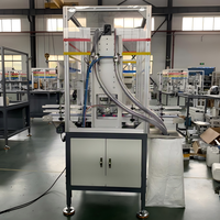 Machine automatique de découpe de cols de bouteilles en plastique à deux postes, contrôlée par PLC, pour applications alimentaires, boissons, produits chimiques, films/feuilles