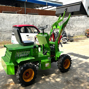 Mini 4 bánh xe 1ton 1.8ton 0.5ton giá rẻ lật 4WD trang trại Sử dụng đa chức năng điện <span class=keywords><strong>loader</strong></span> với CE giấy chứng nhận cho bán - Product Image 2