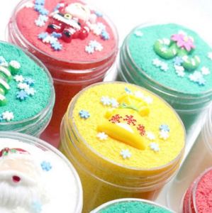 Juguete de Peluche de Reno Verde Navideño, Arcilla Plástica de Colores, Slime DIY, Plastilina, Regalo para Niños - Product Image 2