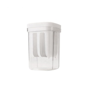 Grande passoire à yaourt à froid grande capacité avec séparateur de moelle de <span class=keywords><strong>fromage</strong></span> en plastique PP et acier inoxydable pour yaourt grec maison - Product Image 1