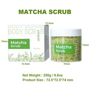 <span class=keywords><strong>Gommage</strong></span> corporel au sel de la mer Morte de qualité supérieure, parfum matcha, acide hyaluronique pour une peau exfoliée, lisse et éclatante, tous types de peau - Product Image 5