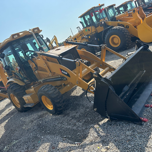 รถแบคโฮล้อดเดอร์ CAT 420F มือสอง 3 ตัน รถขุดอเนกประสงค์พร้อมเครื่องยนต์และปั๊มในสต็อก รถล้อดเดอร์มือสองราคาคุ้มค่าสำหรับขาย - Product Image 3