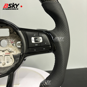 Adecuado para <span class=keywords><strong>Volkswagen</strong></span> Polo GTI GTE GLI R-Line Golf 6 Mk4 Mk5 Mk7 GTD CC Polo Golf Volante LED de fibra de carbono personalizado - Product Image 3