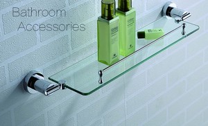 <span class=keywords><strong>Étagère</strong></span> <span class=keywords><strong>en</strong></span> <span class=keywords><strong>verre</strong></span> murale pour hôtel d'angle traditionnel écologique <span class=keywords><strong>en</strong></span> acier inoxydable 304 avec garantie de 3 ans - Product Image 6