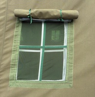Tente militaire en toile PVC du Kazakhstan à 3 couches pour 10-20-40 personnes, idéale pour l'hiver et l'été, abri d'urgence en cas de catastrophe