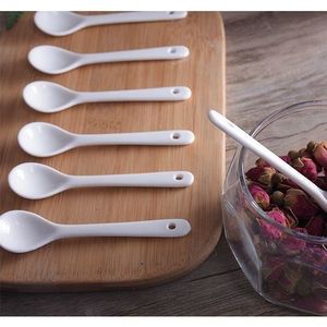 Ensemble de cuillères en céramique au design minimaliste pour le café, le thé, la préparation de boissons, vaisselle en stock - Product Image 4