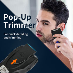 Oferta Especial Afeitadora Facial C&C Portátil Eléctrica Inalámbrica para Hombre de Acero Personalizada OEM Profesional para Salón de Belleza y Barbería - Product Image 4