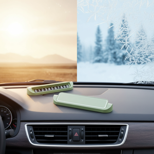 Placa de Matrícula Temporal de Lujo Personalizada para Vehículos, Placa de Estacionamiento Oculta con un Clic, Señal de Reubicación de Coche de Aleación de Aluminio - Product Image 4