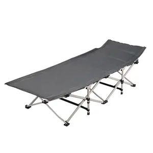 Foldable Camping Bed Portable Heavy Duty Folding Cot Fold Up Camping Bed for Hiking