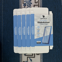 Boîtes d'emballage en carton ondulé blanc personnalisées avec logo imprimé en gros, boîtes d'emballage pour avion, matériaux recyclés, quatre couleurs