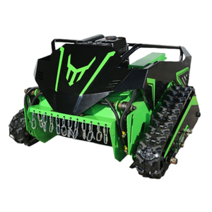 Tondeuse à gazon robotisée de qualité industrielle avec télécommande, poignée télescopique monocylindre et fonctions de coupe d'herbe - Product Image 1