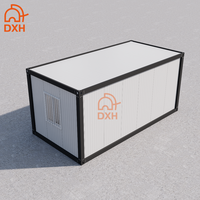 Casa Contenedor Prefabricada Portátil Personalizada al por Mayor, de Una Sola Habitación con Baño, Tipo Flat Pack