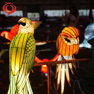 Linterna de animal dragón de tela china con luces para Diwali o Ramadán City Plaza decoraciones para graduación o Halloween - Product Image 6