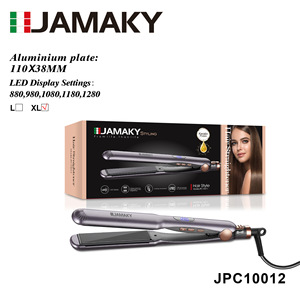 เครื่องหนีบผม JAMAKY แผ่นเซรามิกขนาด 4.2 ซม. ปรับอุณหภูมิได้ สำหรับผู้หญิงและนักเรียน - Product Image 2
