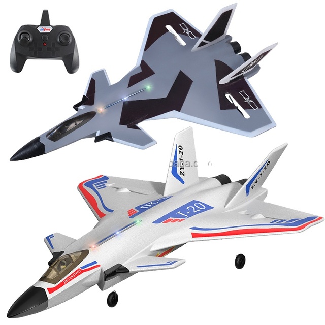 2.4G EPP Foam Flying Jet Aircraft RC Fighter Glider Model Toy With Intelligent Gyroscope