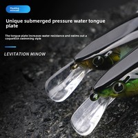 Leurre dur flottant Crazy Scales 13cm/20g à lancer longue distance, coulant lentement, leurre artificiel pour la pêche au système Dead-Fly - Vente chaude