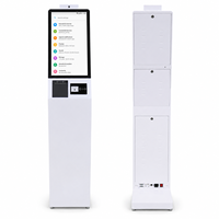 Kiosques de paiement TouchWo blanc/noir 15,6 pouces, kiosque de commande automatique 21,5 pouces, kiosque numérique, kiosque à écran tactile 32 pouces, kiosque numérique