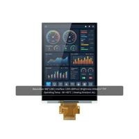 Module LCD TFT IPS 10,4 pouces 960x1280 LVDS 60 broches, rétroéclairage LED à bords lumineux haute luminosité, 60Hz, -30-85°C, large plage de température, qualité industrielle
