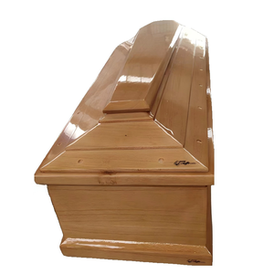 Экологически чистый биоразлагаемый детский гроб в европейском и американском стиле из массива дерева для похорон - Product Image 5