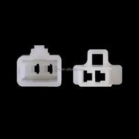 Conector de cableado 2.8 para controlador de circuito de motocicleta DJ7021A-2.8-11/21, conector automotriz de nailon 2.8-2 orificios para coche