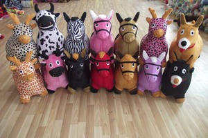 Animal en peluche gonflable pour enfants, 3, 4, 5 <span class=keywords><strong>ans</strong></span>, garçons et filles, jouets - Product Image 5