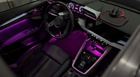 Para Audi A3 S3 8Y 2021-2025, Actualización de Luz Ambiental, Iluminación Interior de Coche Colorida Symphony, Accesorios para el Tablero, Luces para Puertas