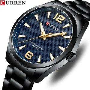 CURREN 8434 Nouvelle mode, nouvelles montres <span class=keywords><strong>pour</strong></span> hommes avec aiguilles luminescentes, montres élégantes <span class=keywords><strong>pour</strong></span> hommes d'affaires, bracelet en acier inoxydable, montres-bracelets <span class=keywords><strong>pour</strong></span> <span class=keywords><strong>homme</strong></span>, cadeau - Product Image 2