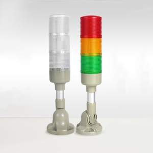 24V 220V có thể gập lại nhiều lớp tháp tín hiệu ánh sáng ba màu hội thảo máy báo động với màu xanh buzzer cho kho vườn sử dụng - Product Image 1