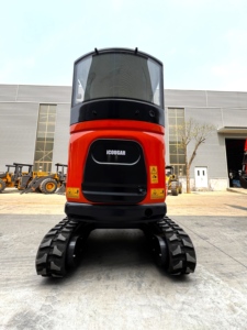 <span class=keywords><strong>Mini</strong></span>-excavatrice robuste et durable pour moteur, <span class=keywords><strong>godet</strong></span> de 0,12 m, moteur de 2500 kg, impression UV personnalisée, cabine entièrement fermée, certifiée EPA - Product Image 4