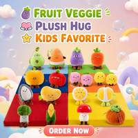 Lot de peluches mignonnes Kawaii de 24 cm en forme de mini maïs jaune, prix pour machine à griffes et jeux d'arcade