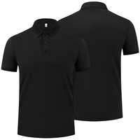 Vente en gros Chemise à manches courtes unisexe respirante pour le personnel de restaurant Chemise polo pour hommes