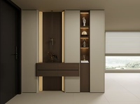 Meuble à chaussures moderne en bois Yi Gui, écologique, durable, modulaire, réglable, 6 étagères, capacité 50+ paires, pour la maison, la salle de sport, le salon, l'hôtel, le sol