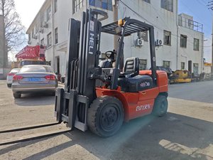 2.5/3/5/7/10/15/16/25/30-Ton <b>Used</b> Diesel HELI TCM KOMATSU CPCD30 H2000 Forklift Triple Master ISUZU japanese ENGINE side shift - Product Image 3