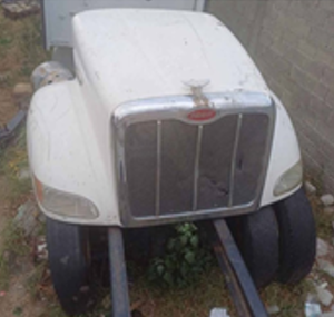 Rejilla Delantera BS-PE-102CH <span class=keywords><strong>con</strong></span> Malla Protectora para Peterbilt 340 2014 - Product Image 3