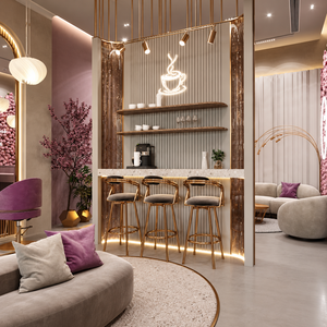 Muebles Personalizados para Salón de Uñas, Mesas de Manicura, Vitrinas para Esmaltes, Mostrador de Recepción para Estudio de Belleza - Product Image 3
