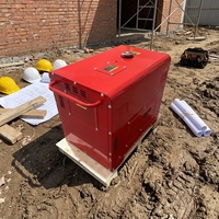 Hocheffizienter 3-10kW 4-Takt Geräuscharmer Luftgekühlter Dieselgenerator Ferngesteuert & Automatisch Startend Tragbar Einphasig 220V 380V