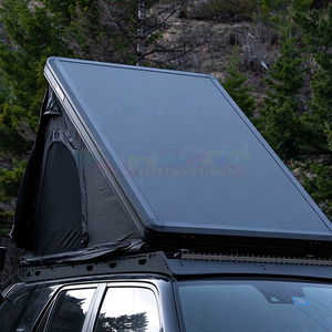 Carpa de techo rígida personalizable con colchón, escalera telescópica, resistente y de apertura rápida. - Product Image 4