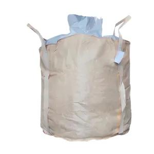 Afmetingen Grote Uitloop Fibc Jumbo Bag 2 Ton Waterdichte Pp Bulk Super Zakken Polypropyleen Oem Buisvormige Fibc Tas