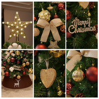 2026 Weihnachten Neuer Reiner PVC-Weihnachtsbaum Heimdekoration Großer Künstlicher Weihnachtsbaum für Innen und Außen Dekorationsornament