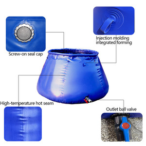 Keyubo 8000L Réservoir souple pour oignon en <span class=keywords><strong>bâche</strong></span> PVC robuste <span class=keywords><strong>de</strong></span> 900gsm-1200gsm, résistant aux UV, anticorrosion et 100% étanche - Product Image 5