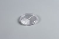 Flacon pulvérisateur rond en PETG de 25 ml, format voyage, rechargeable, pour parfum, logo personnalisé, OEM, vente en gros